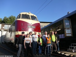 Das Team Kultur auf Schienen